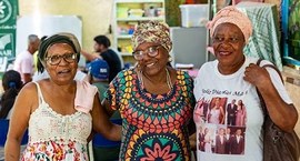 Moradoras  do quilombo de Caçandoca - TRE-SP