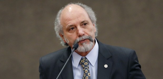 Desembargador Carlos Eduardo Cauduro Padin do TRE-SP, durante audiência pública sobre decisão do...